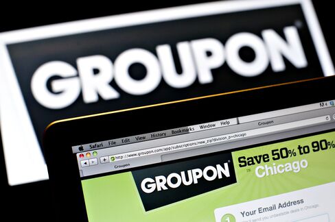 Groupon Sales Miss Estimates as Demand Wanes for Daily Coupons