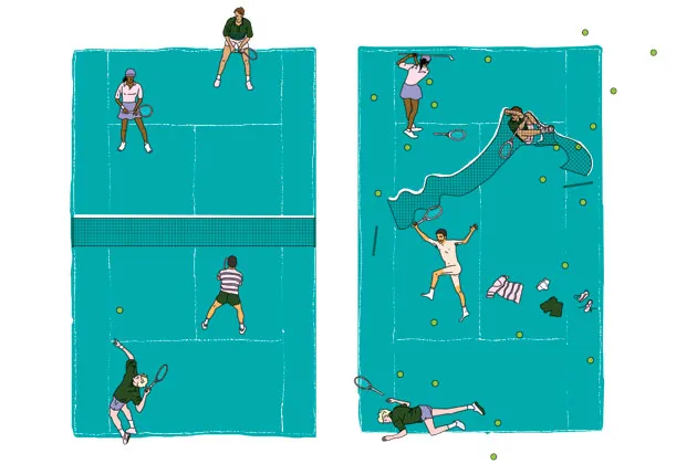 Fig. 1 Cooperative Game. Fig. 2 Non-Cooperative Game
