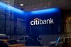 A man walks past Citigroup Inc. offices in New York.