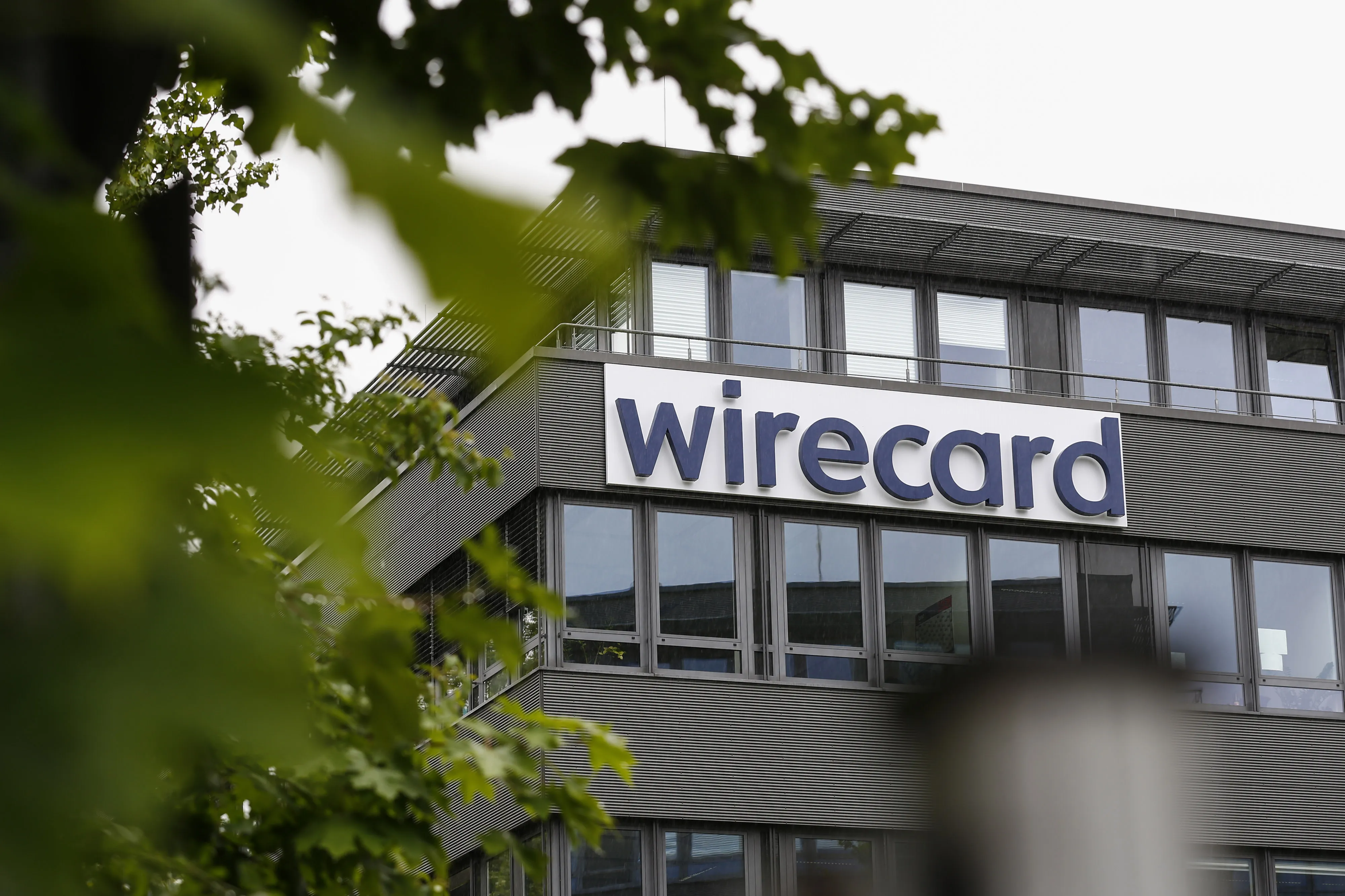The Wirecard AG headquarters stand in Munich.