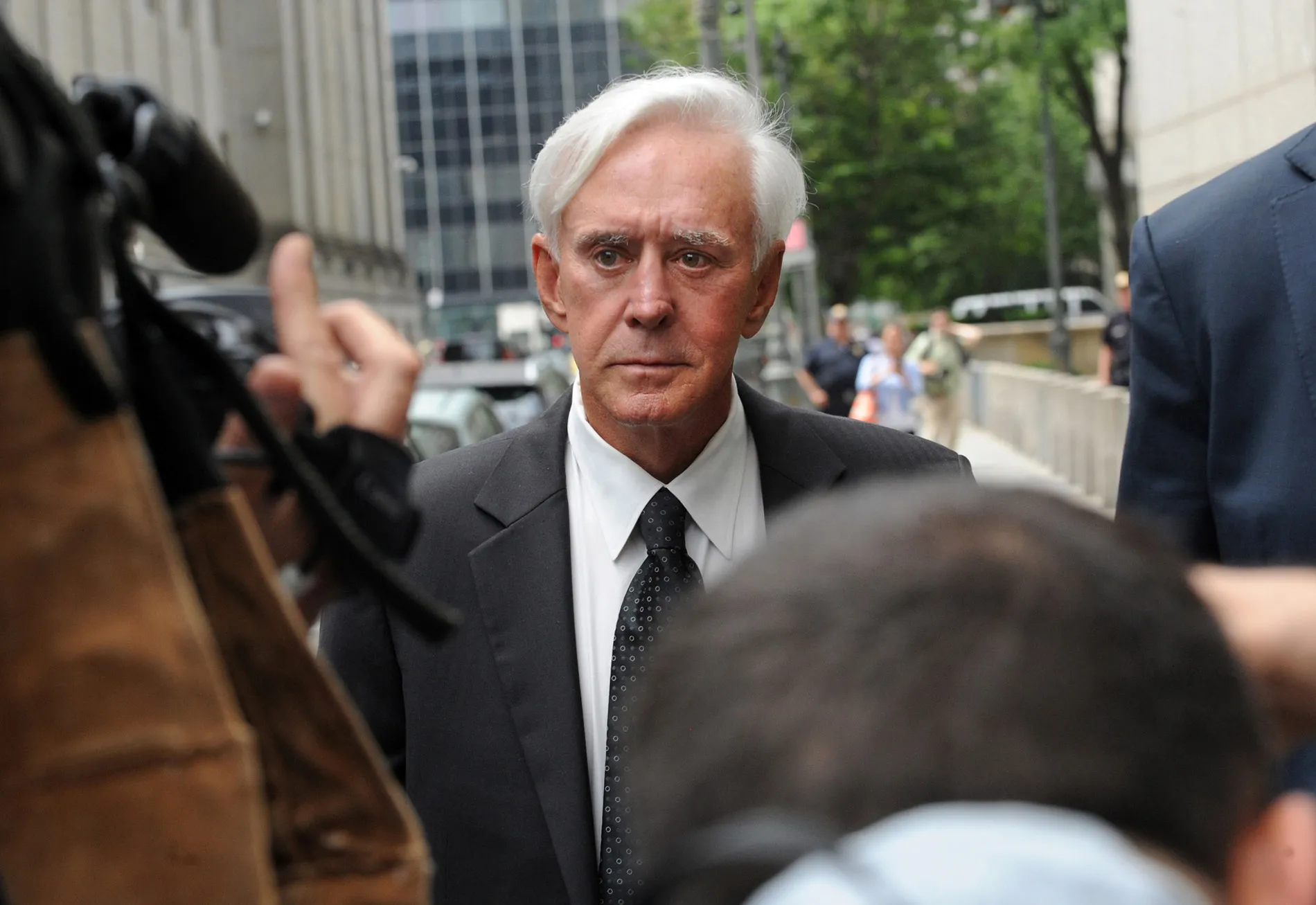 Billy Walters exits federal court in New York, on June 1, 2016.
