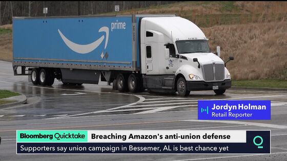 Amazon Union Is a Tough Sell in Town Where $15 an Hour Goes a Long Way