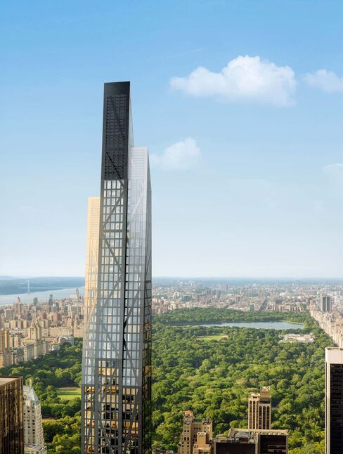 Like many of the supertall buildings going up in Midtown, 53W53 commands Central Park views.