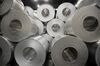 Rolls of sheet aluminum stand on pallets in a storage area ahead of shipping at the Impol Seval AD plant in Sevojno, Serbia, on Wednesday, Oct. 9, 2013. The London Metal Exchange's plan to ease congestion at warehouses storing near-record amounts of aluminum will accelerate deliveries and reduce premiums paid for supply, at a time when prices are already near a four-year low.