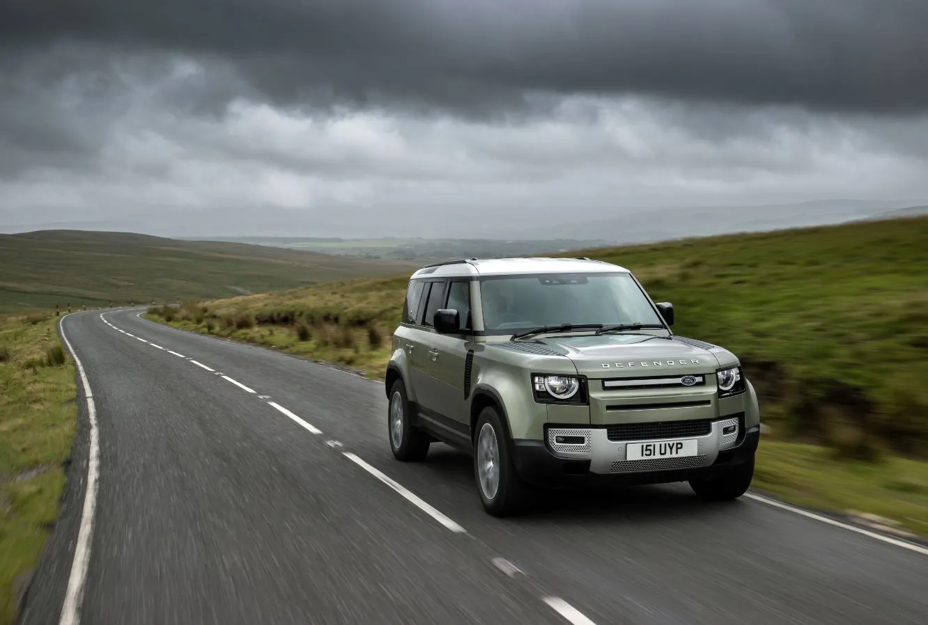 Jaguar Land Rover hydrogen-powered Defender SUV prototype