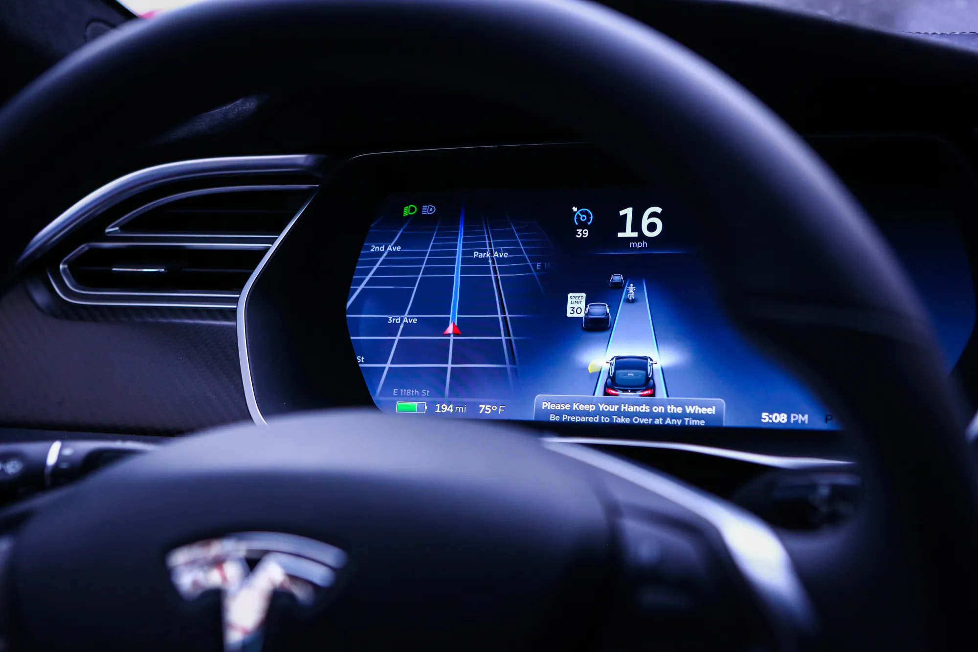 A Tesla Motors Inc. Software Update 