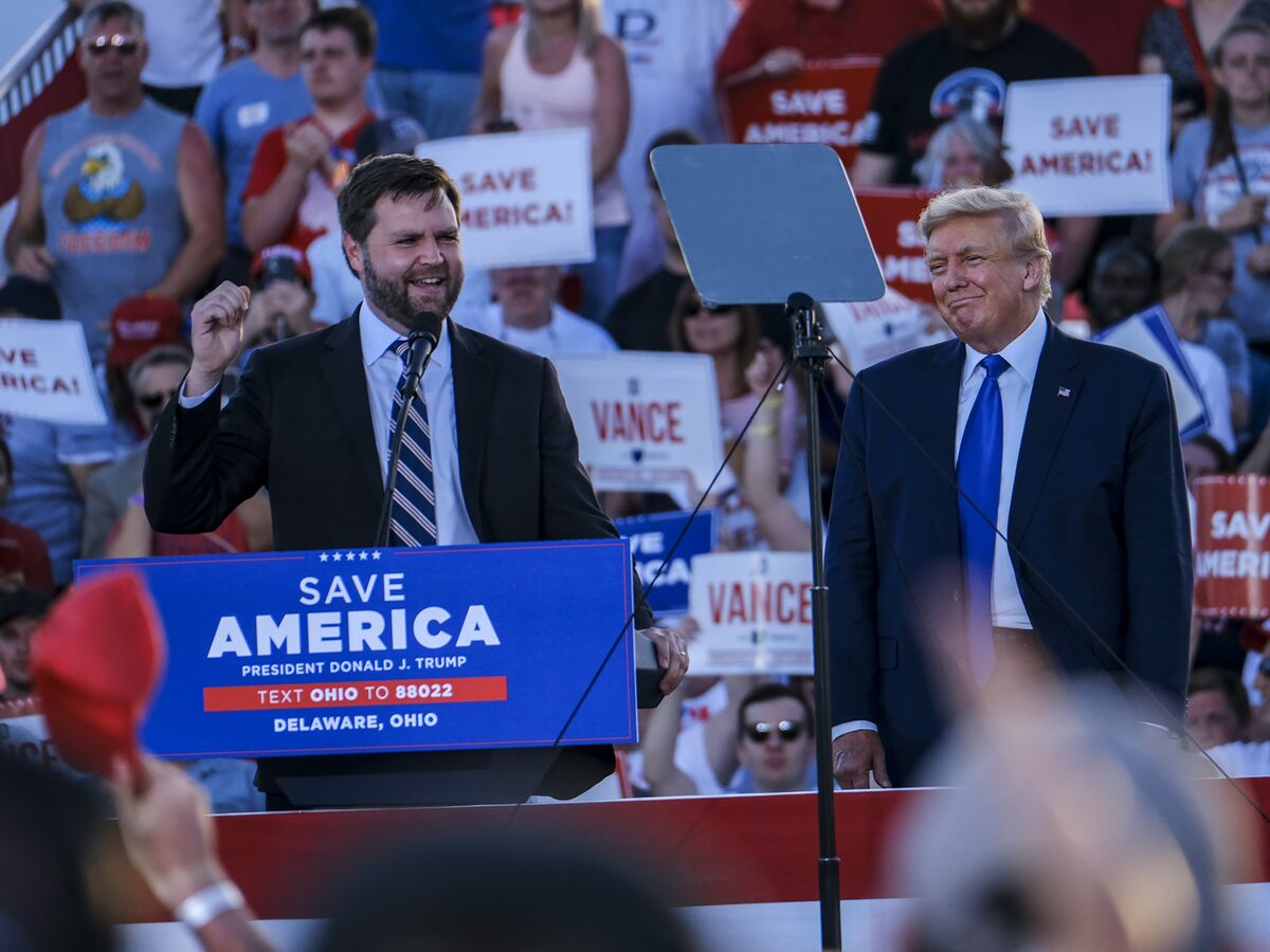 Donald Trump's Grip On Republicans Gets First Test Via JD Vance In Ohio ...