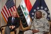 US Vice President Joe Biden (L) meets wi