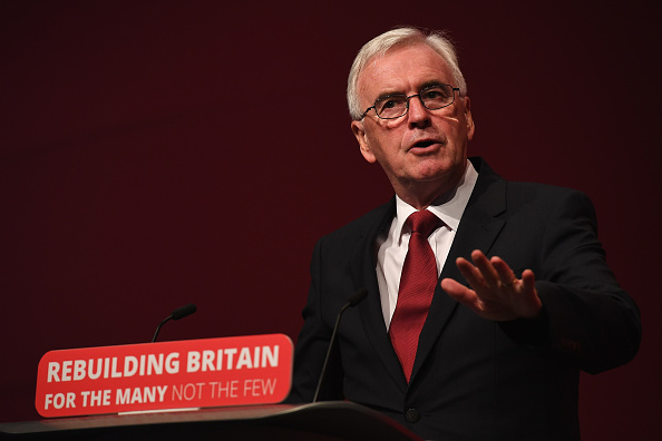 Shadow Chancellor John McDonnell wants to see more government spending, though probably not a trillion pounds more.