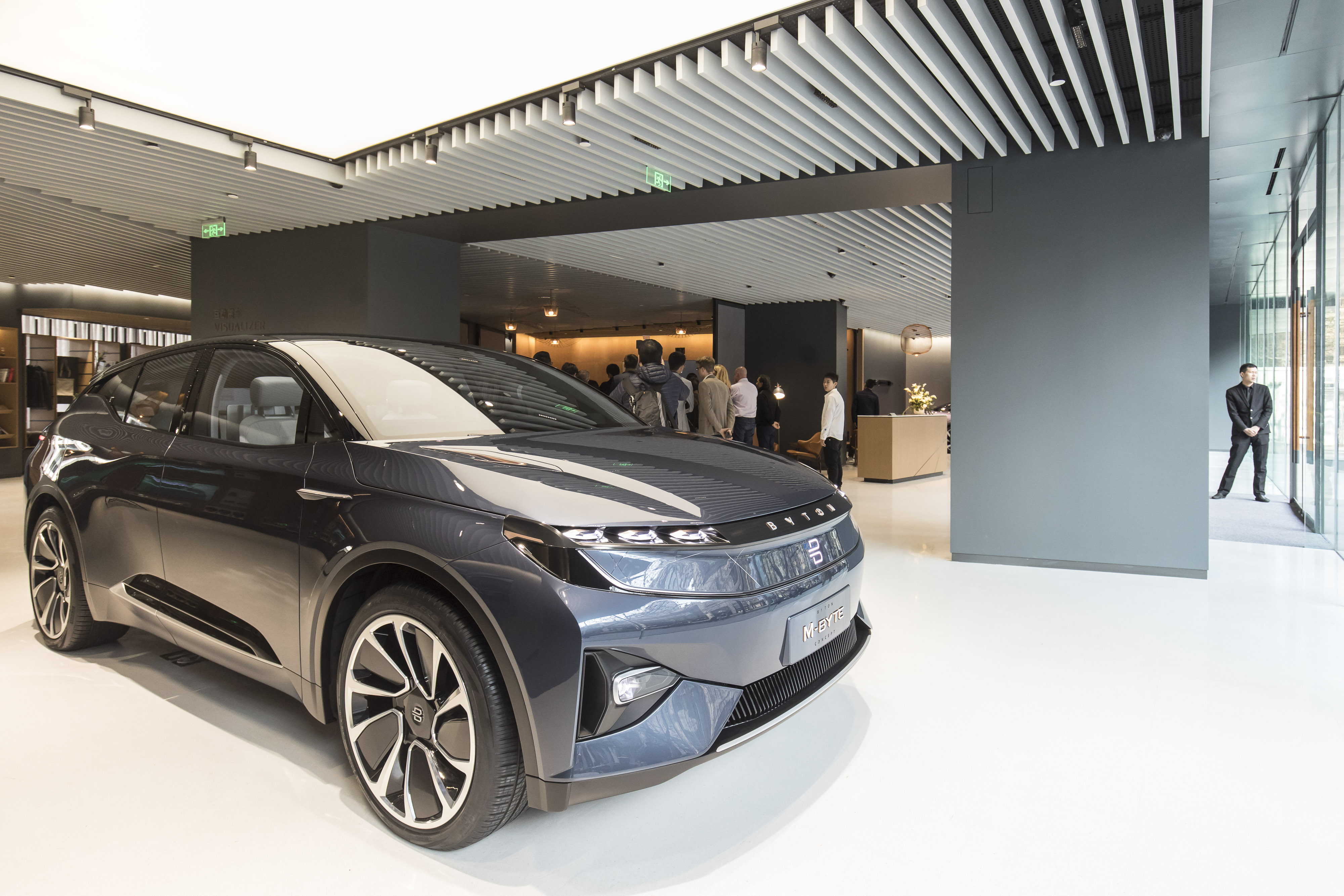 Chinese EV Startup Byton Opens New Showroom 