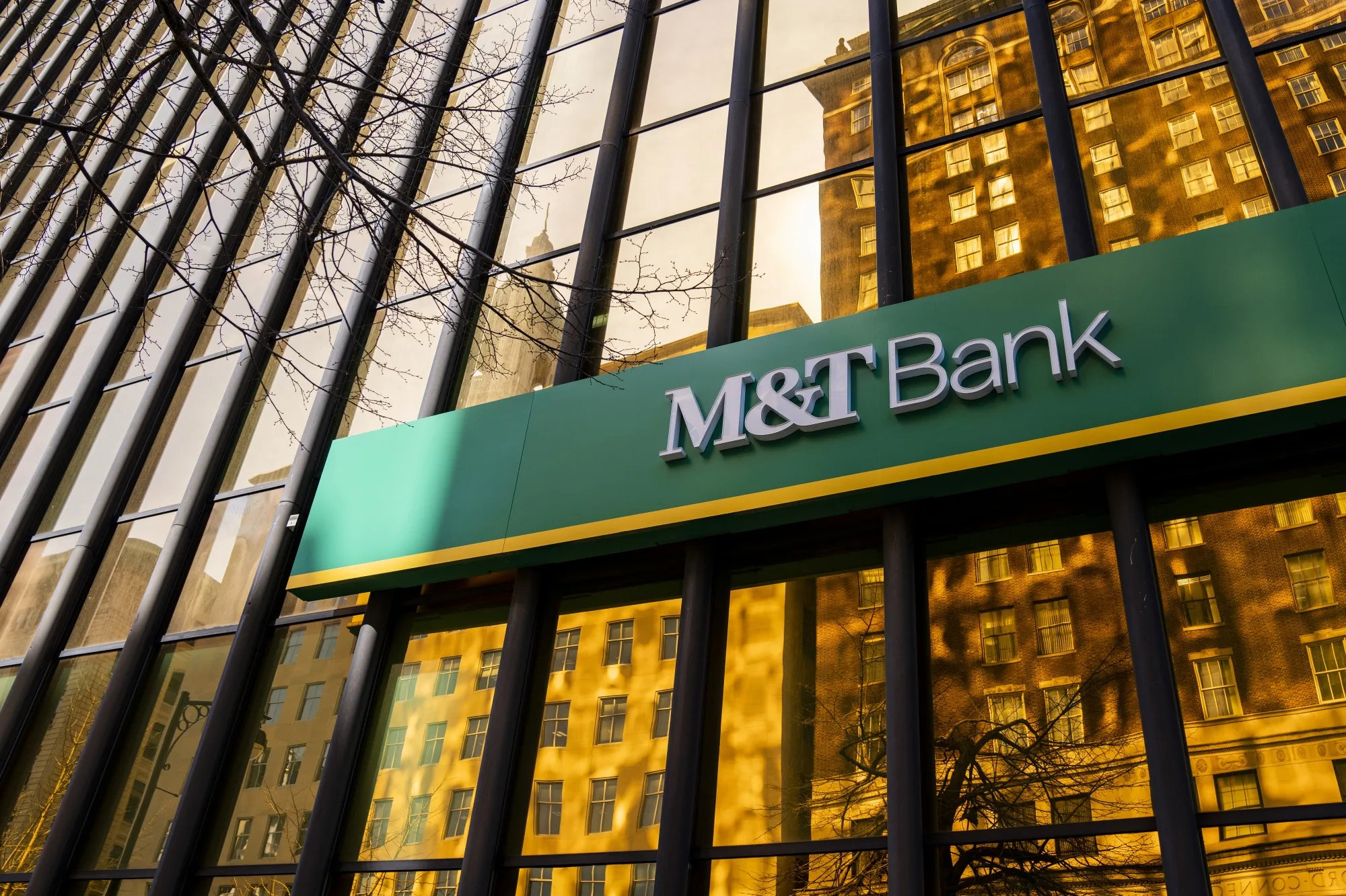 An M&amp;T Bank branch.