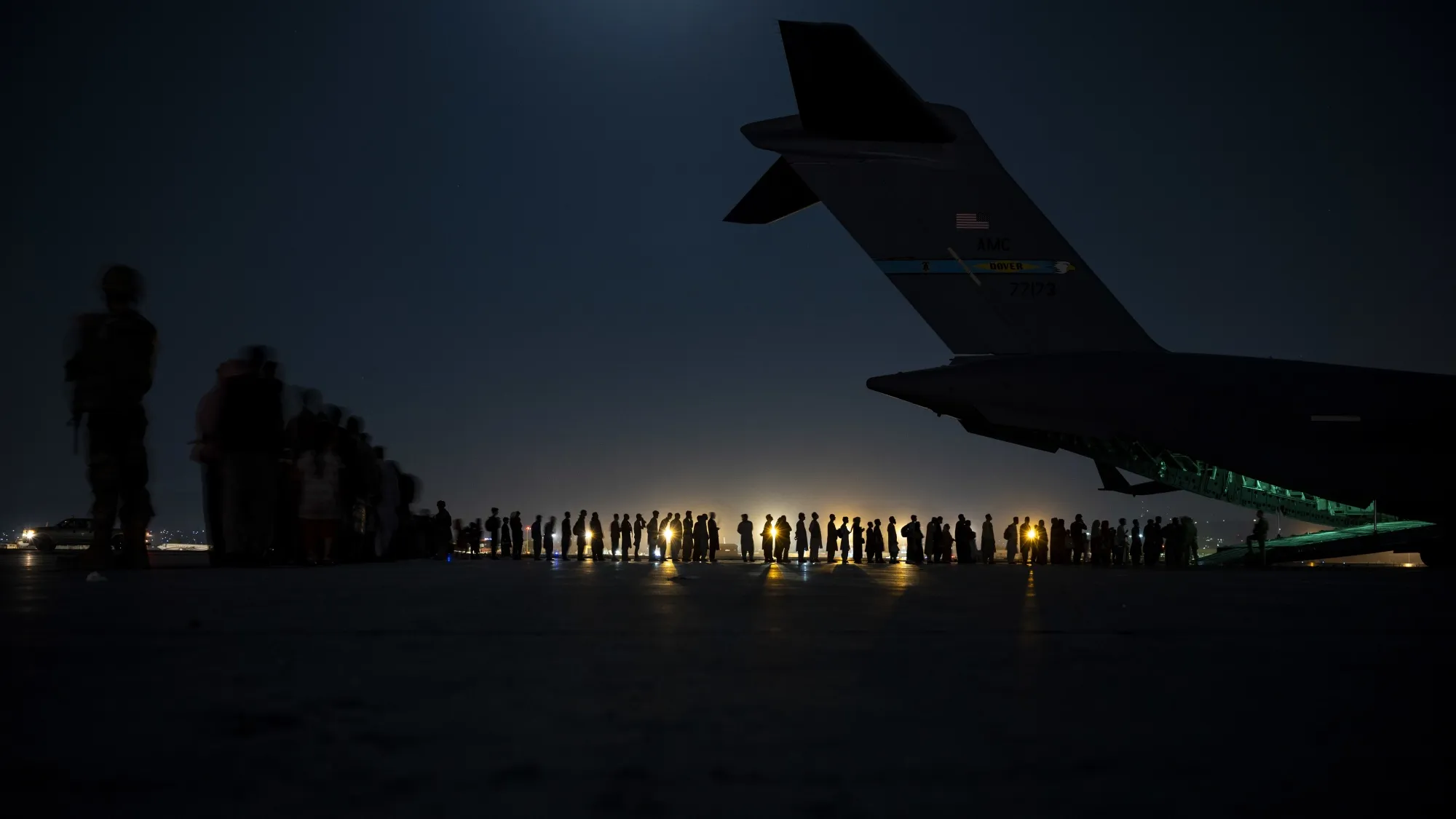 Waiting in Kabul.
