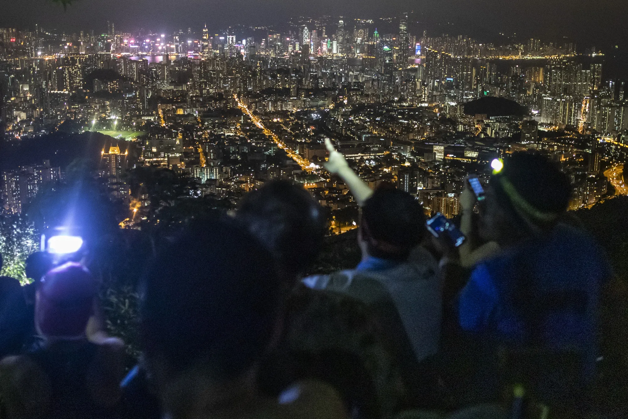 Protesters Combine Demonstrations With Mid-Autumn Celebrations
