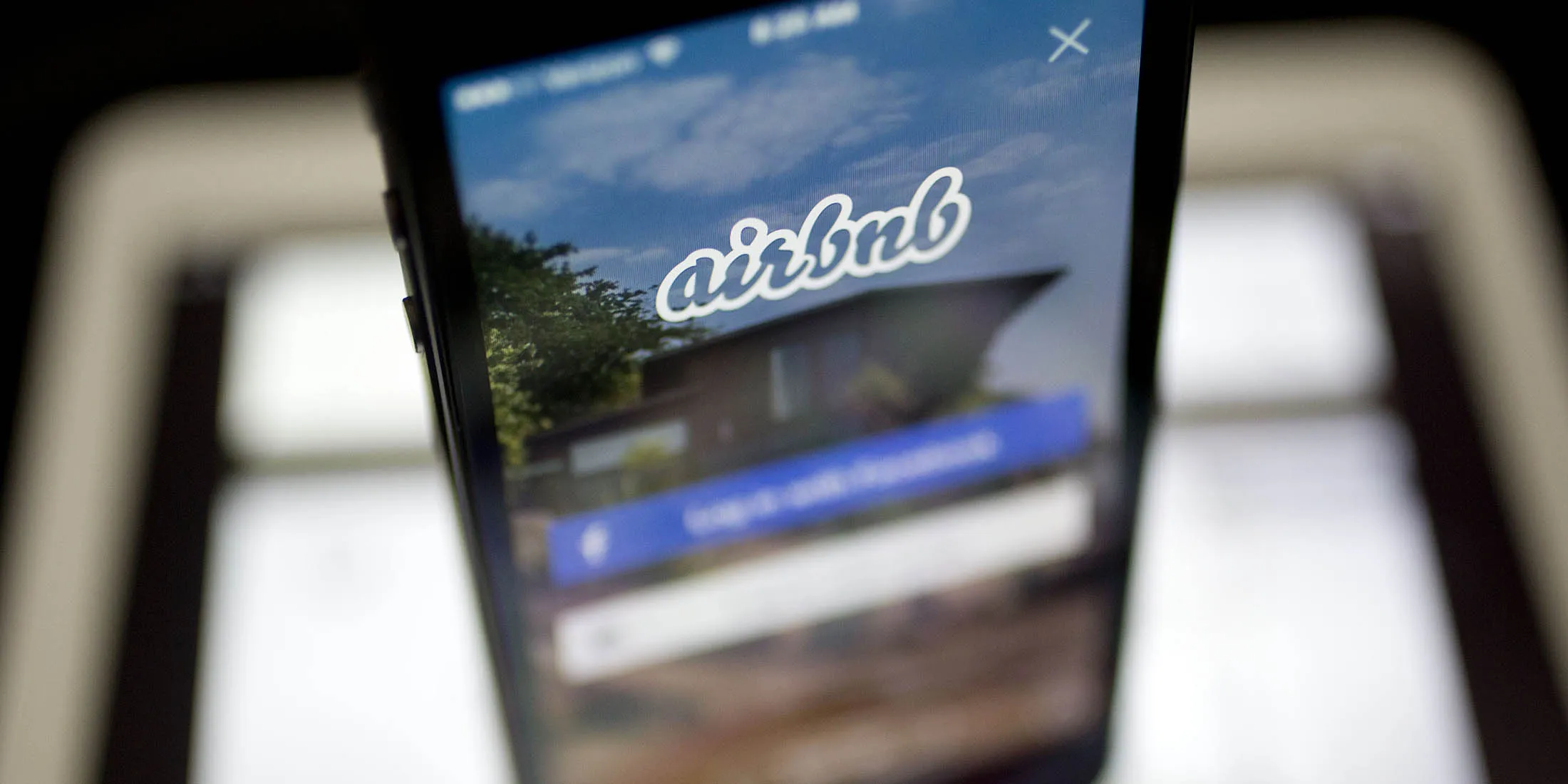 Airbnb's app.
