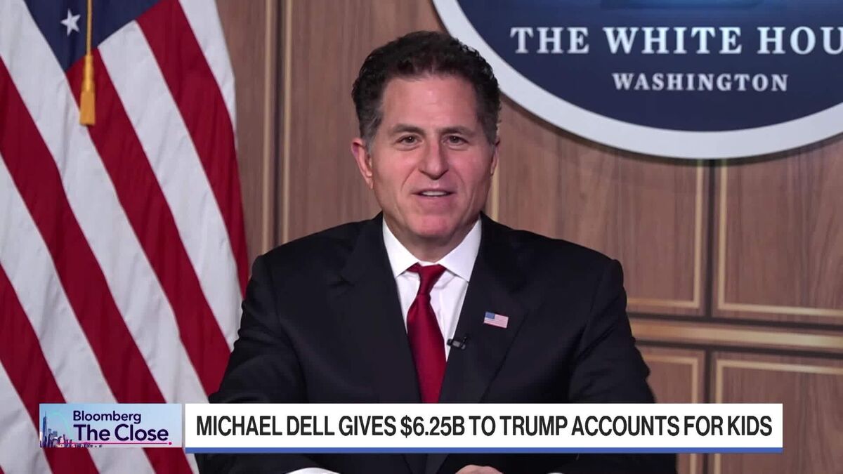 Michael Dell Expects Others to Donate to Trump Accounts for Kids