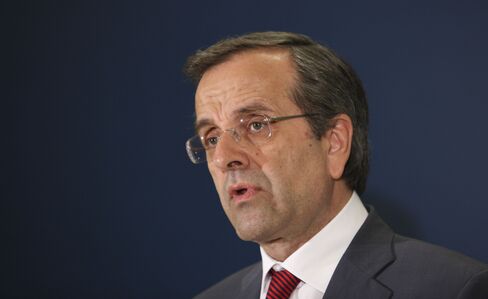 Greek Prime Minister Antonis Samaras