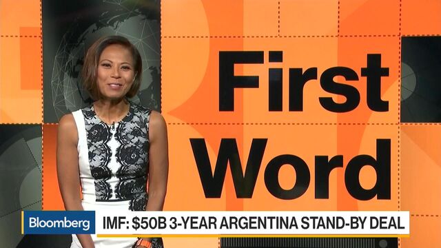 Argentina and IMF agree on $50 billion loan 08 June 2018