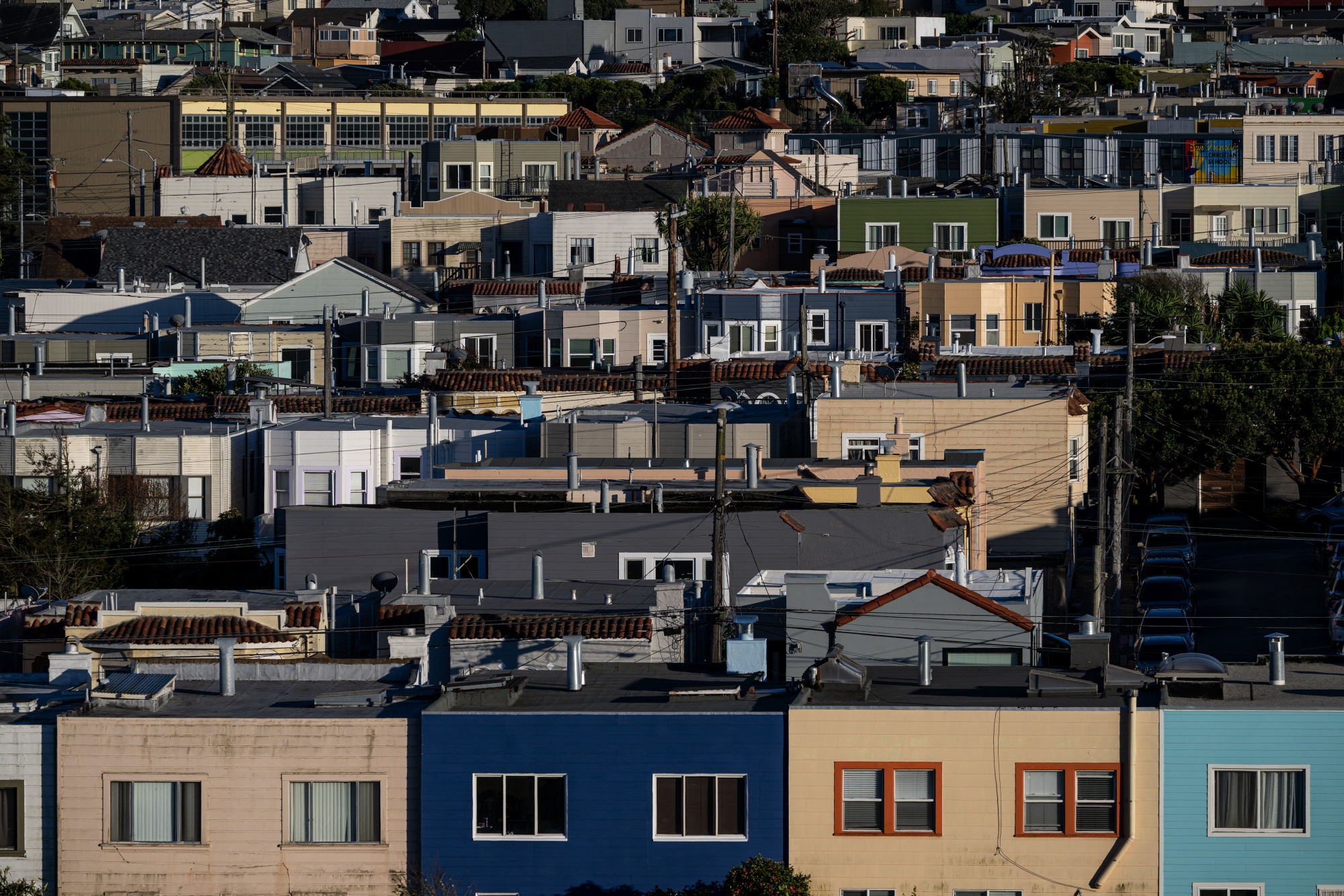 Homes in San Francisco. Photographer: David Paul Morris/Bloomberg