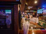 A bartender prepares a drink at a restaurant&nbsp;in Clemson, South Carolina.