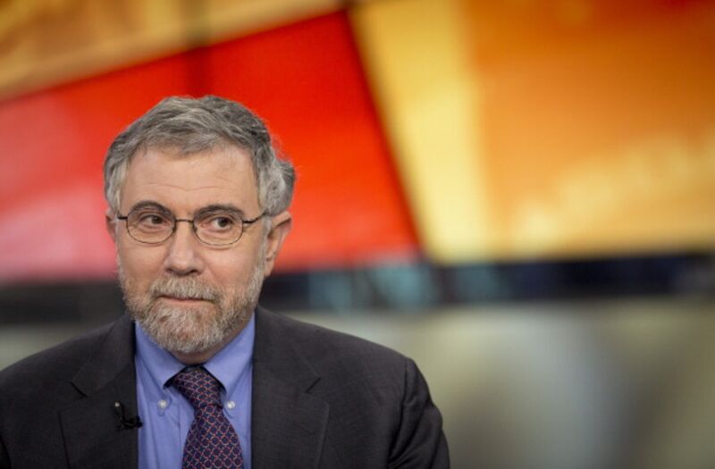 Paul Krugman during a Bloomberg Television interview in 2013.