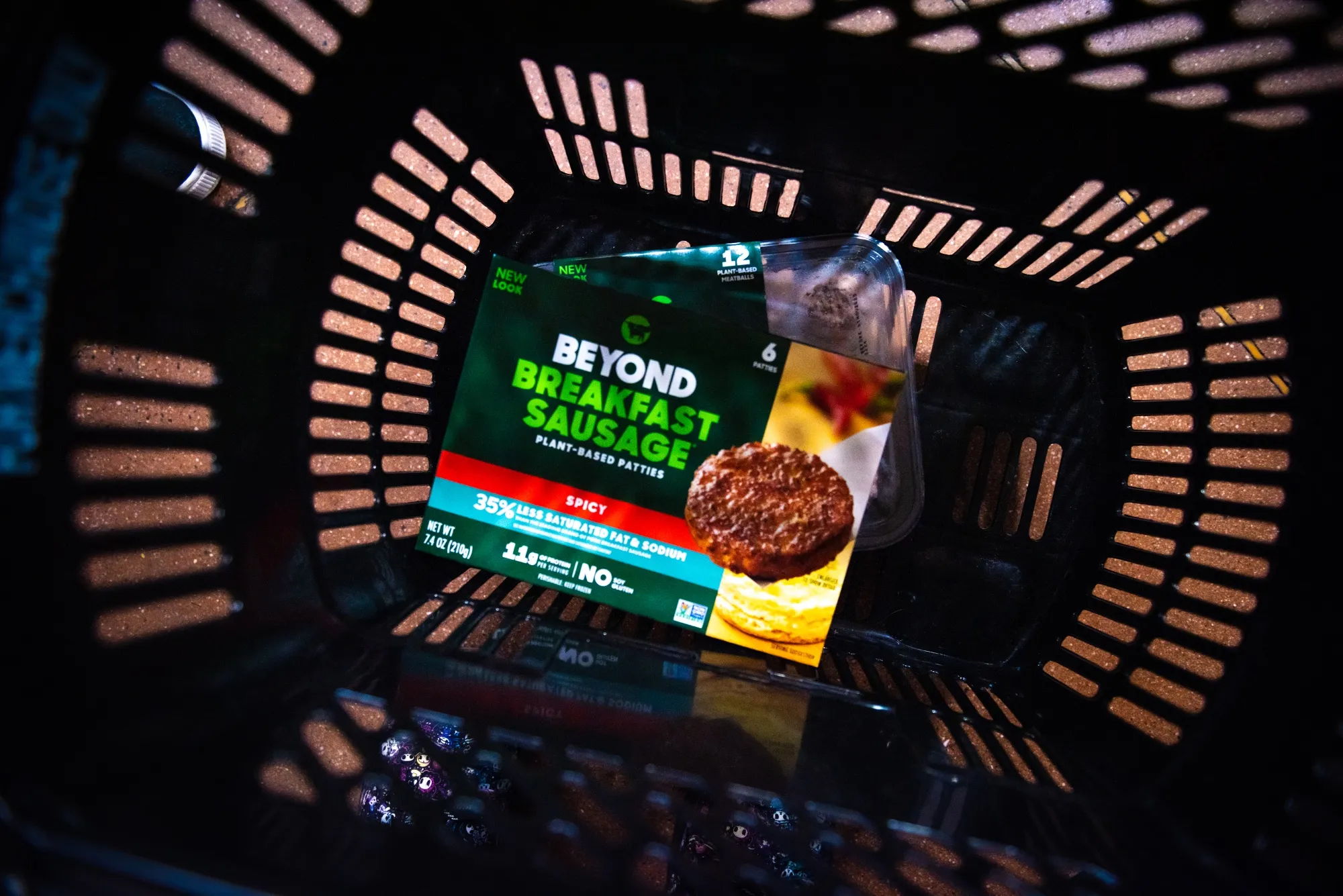 Beyond Meat breakfast sausage.