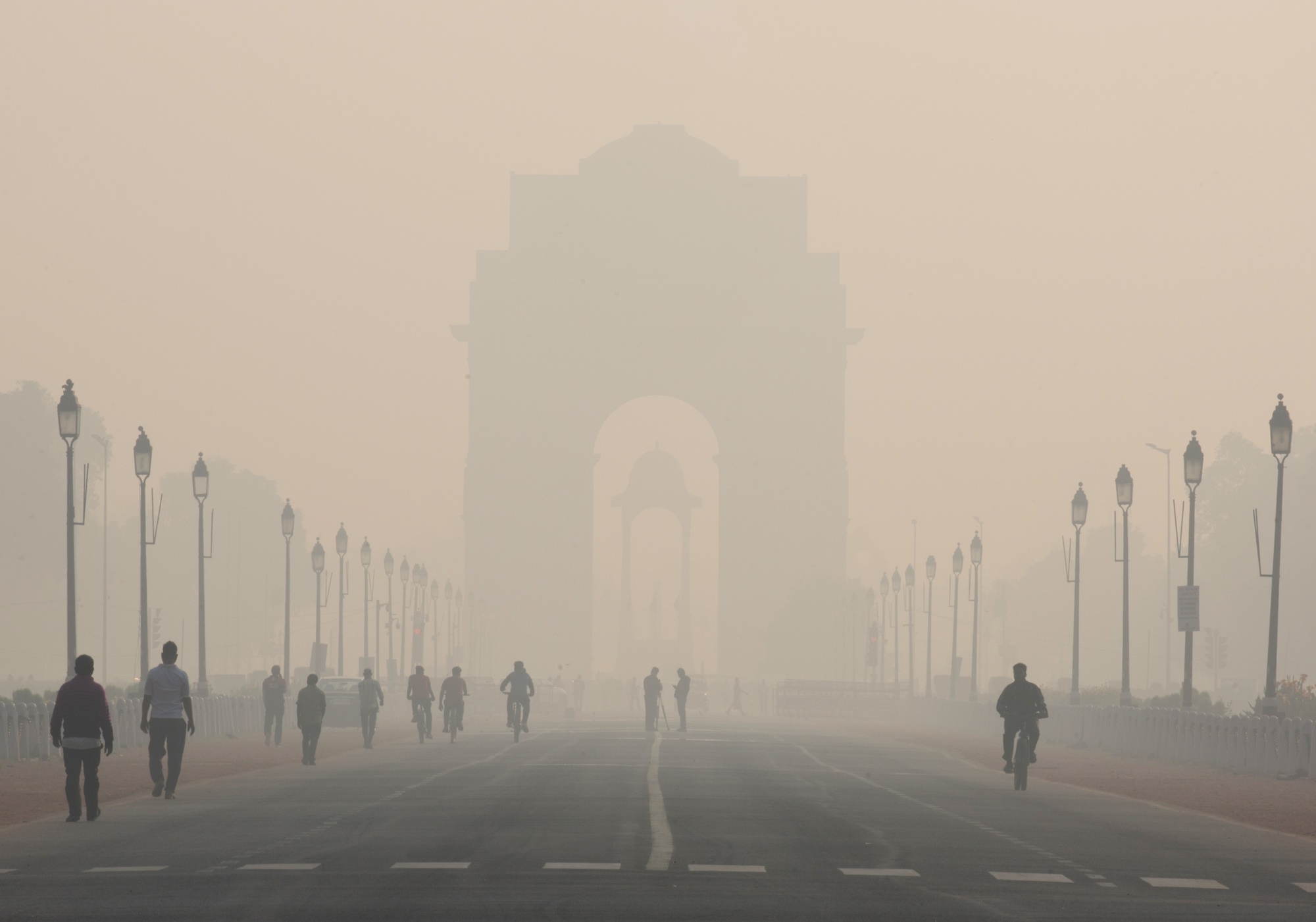Air Pollution In Delhi Spikes As Deadly Smog Envelops City 