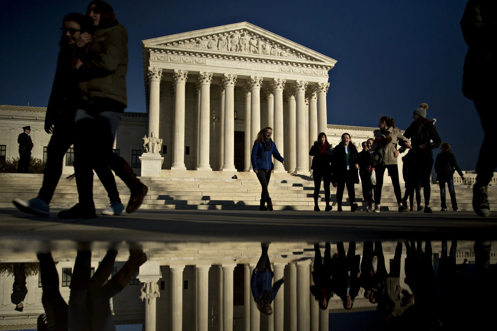 Views Of The Supreme Court Following Justice Antonin Scalia's Unexpected Death