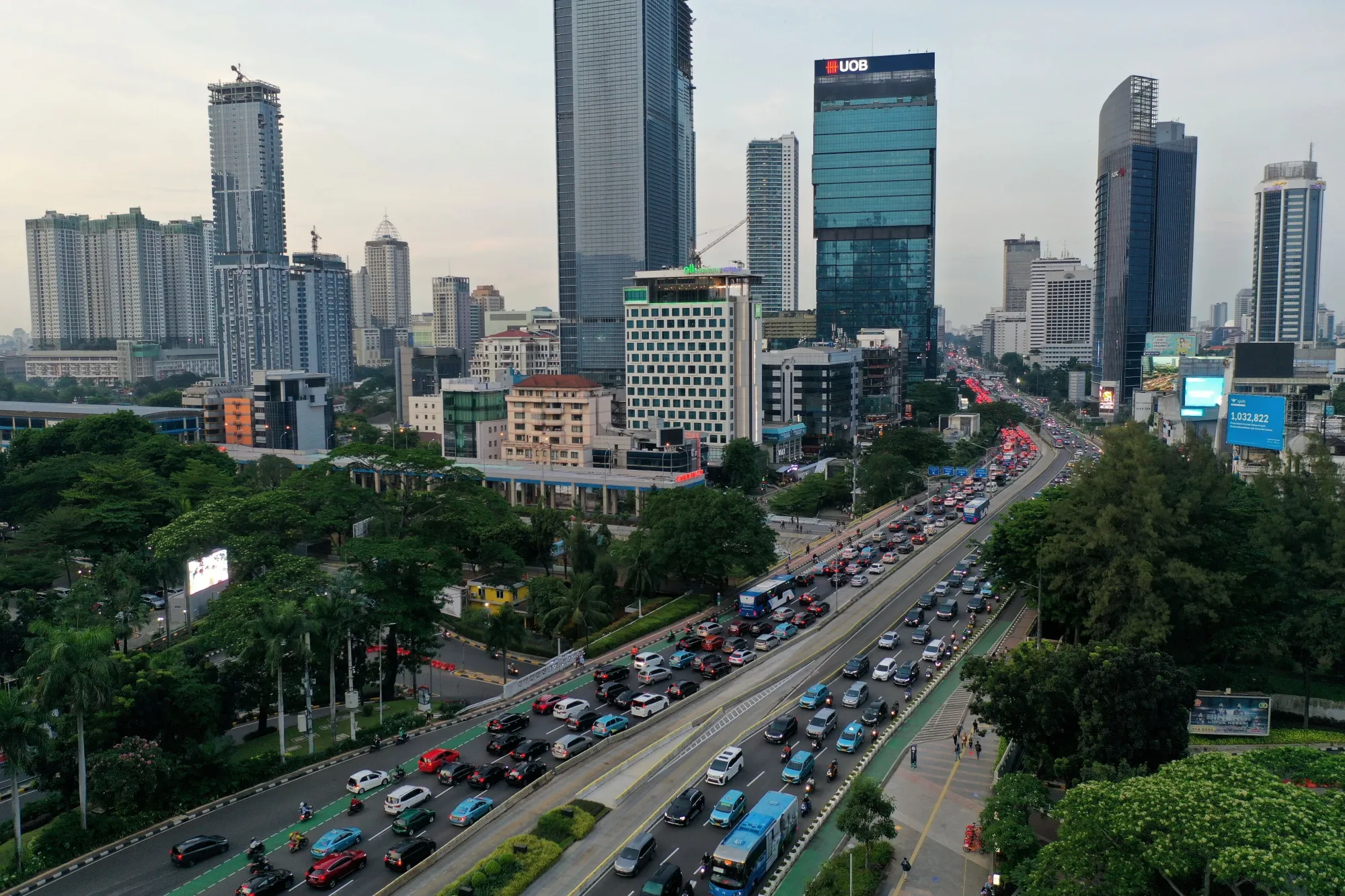 Indonesia's Economic Growth Slows as Delta Disrupts Recovery
