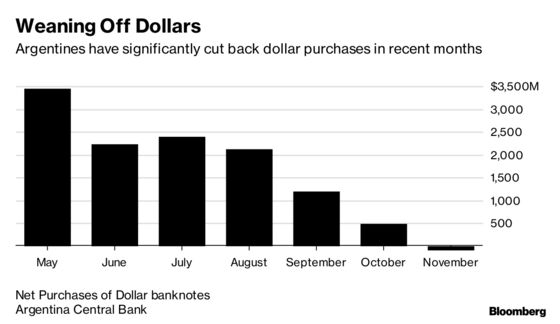 Dollar Fever Subsides in Argentina as IMF Plan Stabilizes Peso