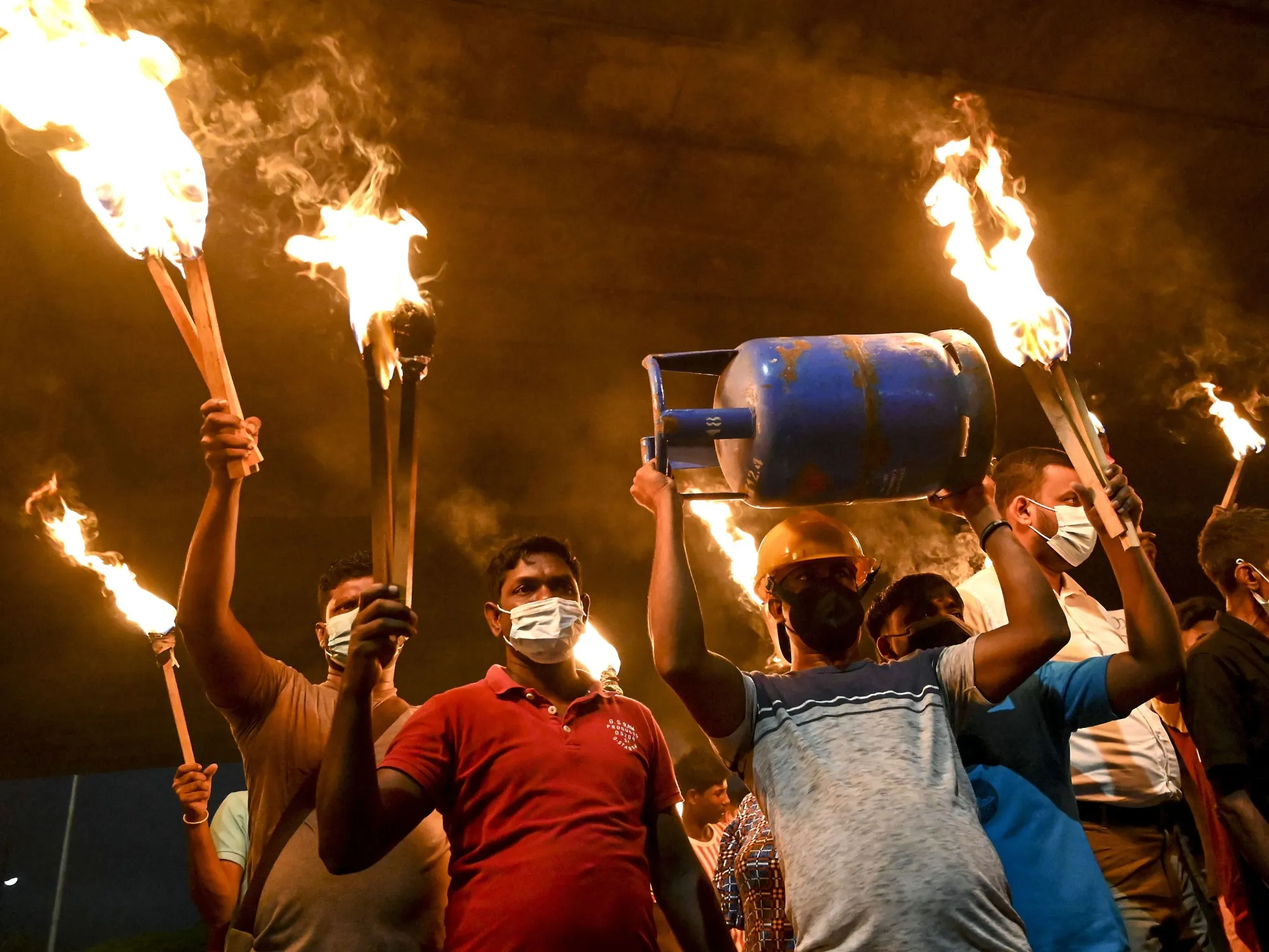 Shortages of basic goods are sparking protests in Sri Lanka, but the nation’s&nbsp;stock market is going strong.