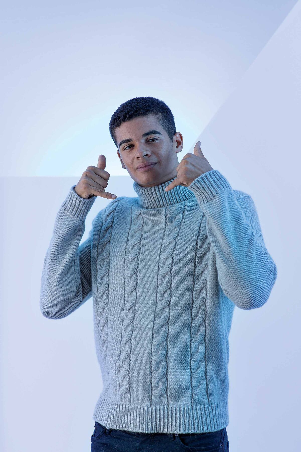 Six Turtleneck Sweaters 