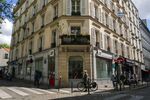 Credit Agricole SA bank branch in Paris, France,