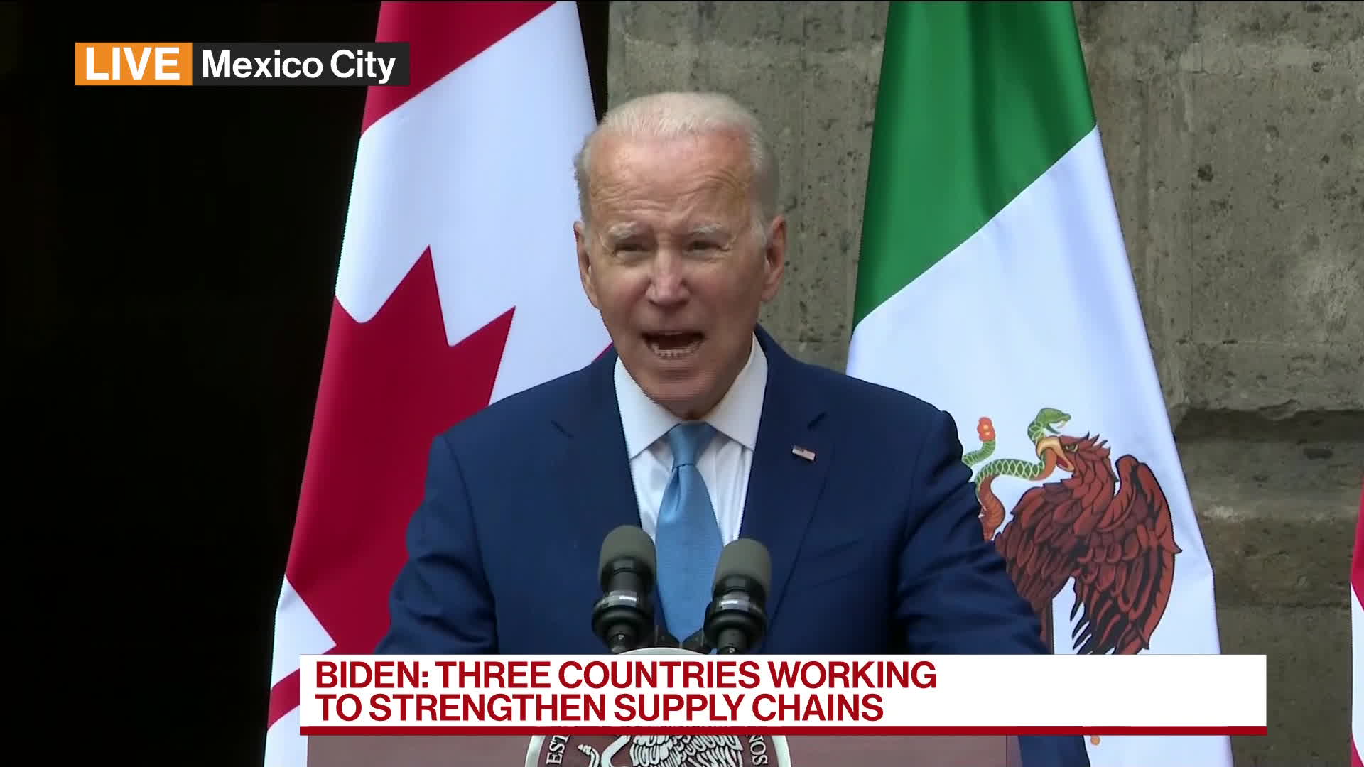 Watch Biden Says There's Shared Effort To Strengthen Border - Bloomberg