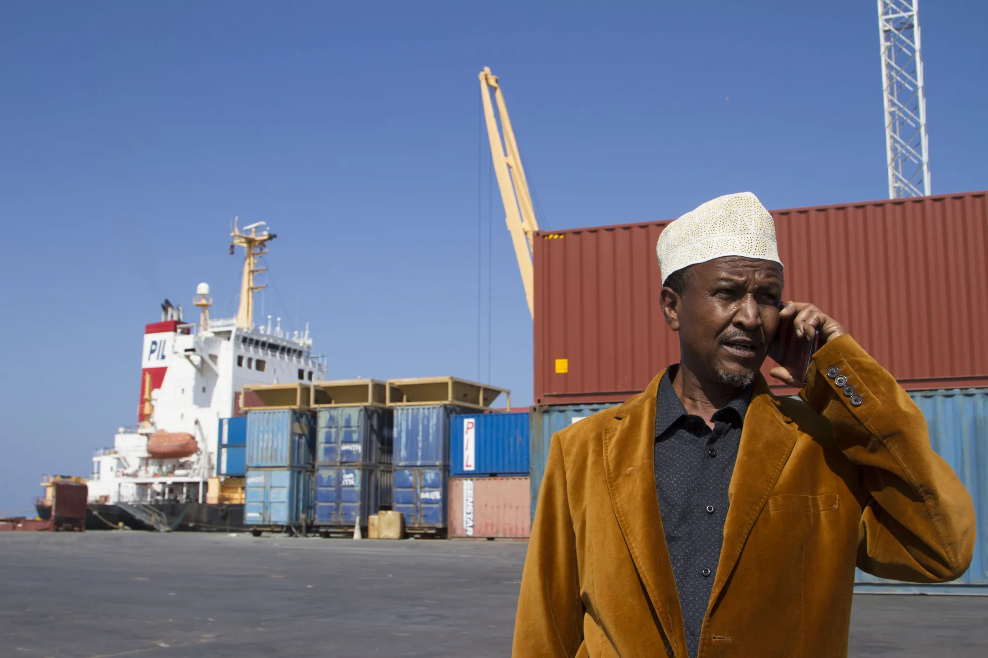 Berbera port in Somaliland