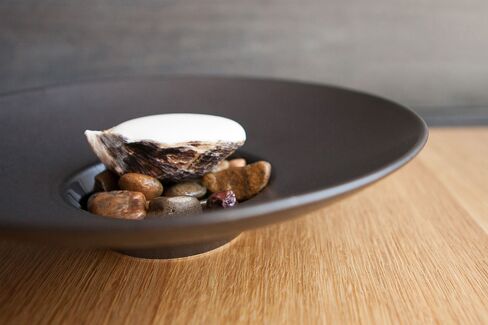 A dish at Commis, James Syhabout's Oakland restaurant which graduated this year to two stars.