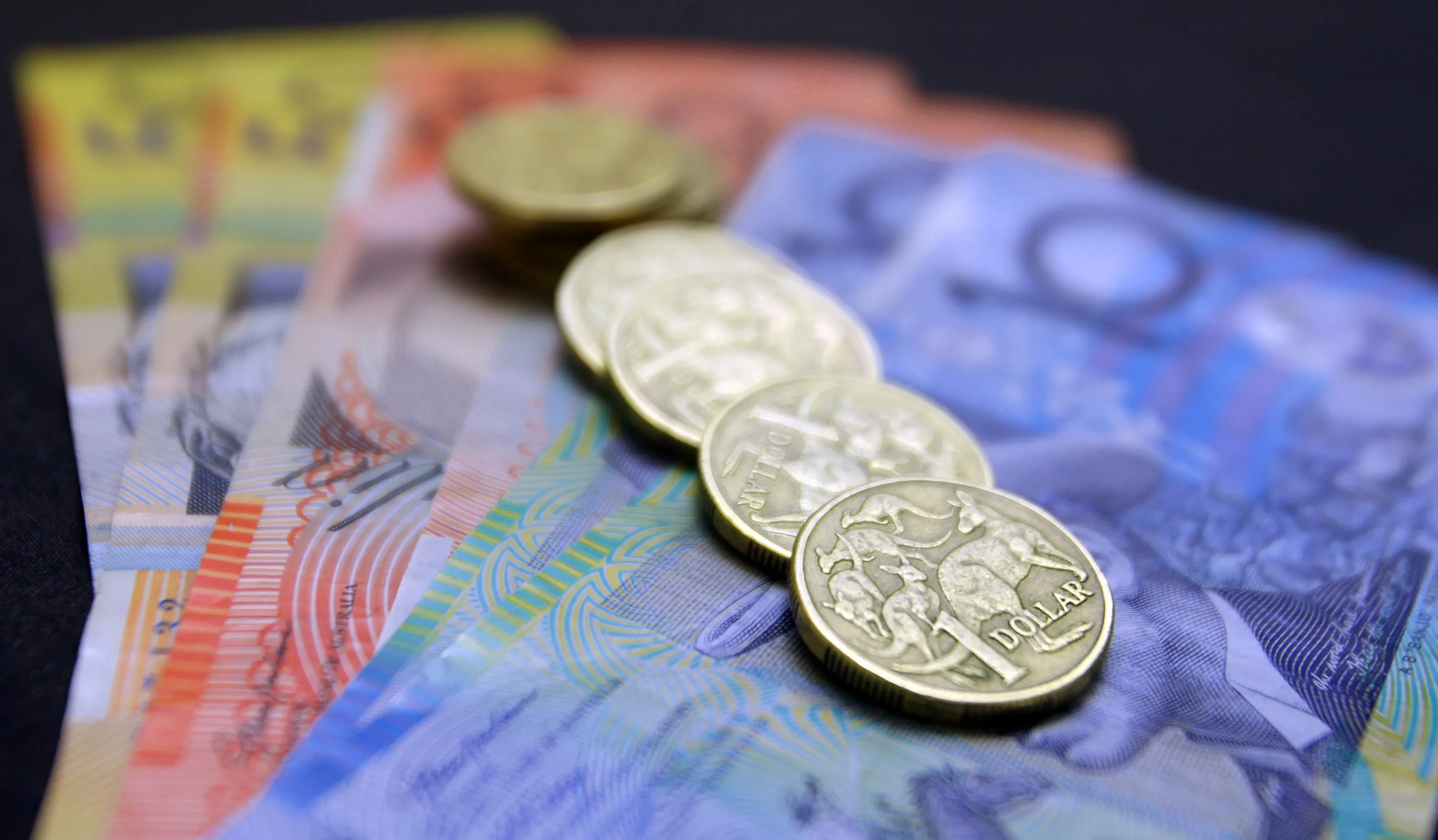 Images Of Currency As The Reserve Bank Of Australia Signals Possible Rate Increase