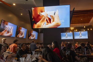 Fans Watch Super Bowl LX In California