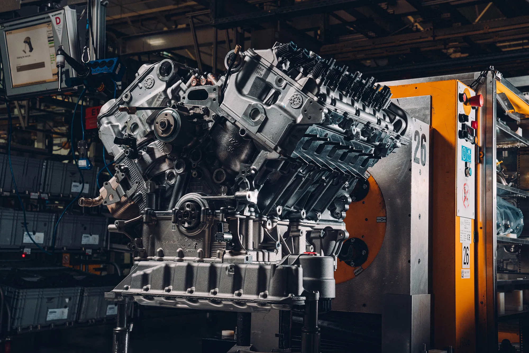 Bentley's Batur 12-cylinder engine.