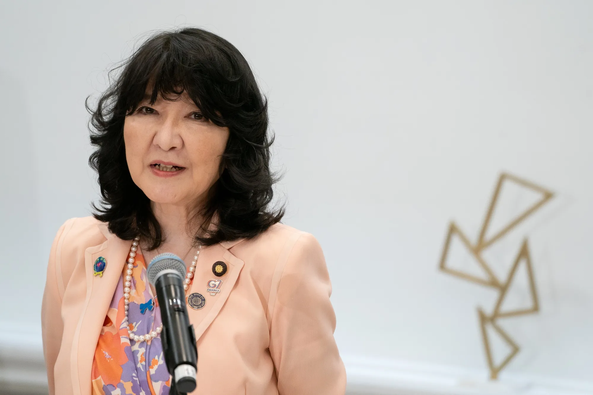 Japanese Finance Minister Satsuki Katayama