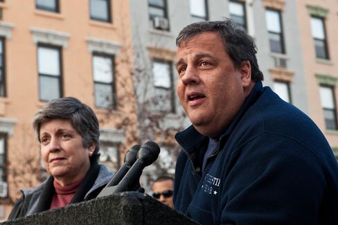 Christie Joins Lautenberg-Menendez Channeling Sandy for N.J. Aid