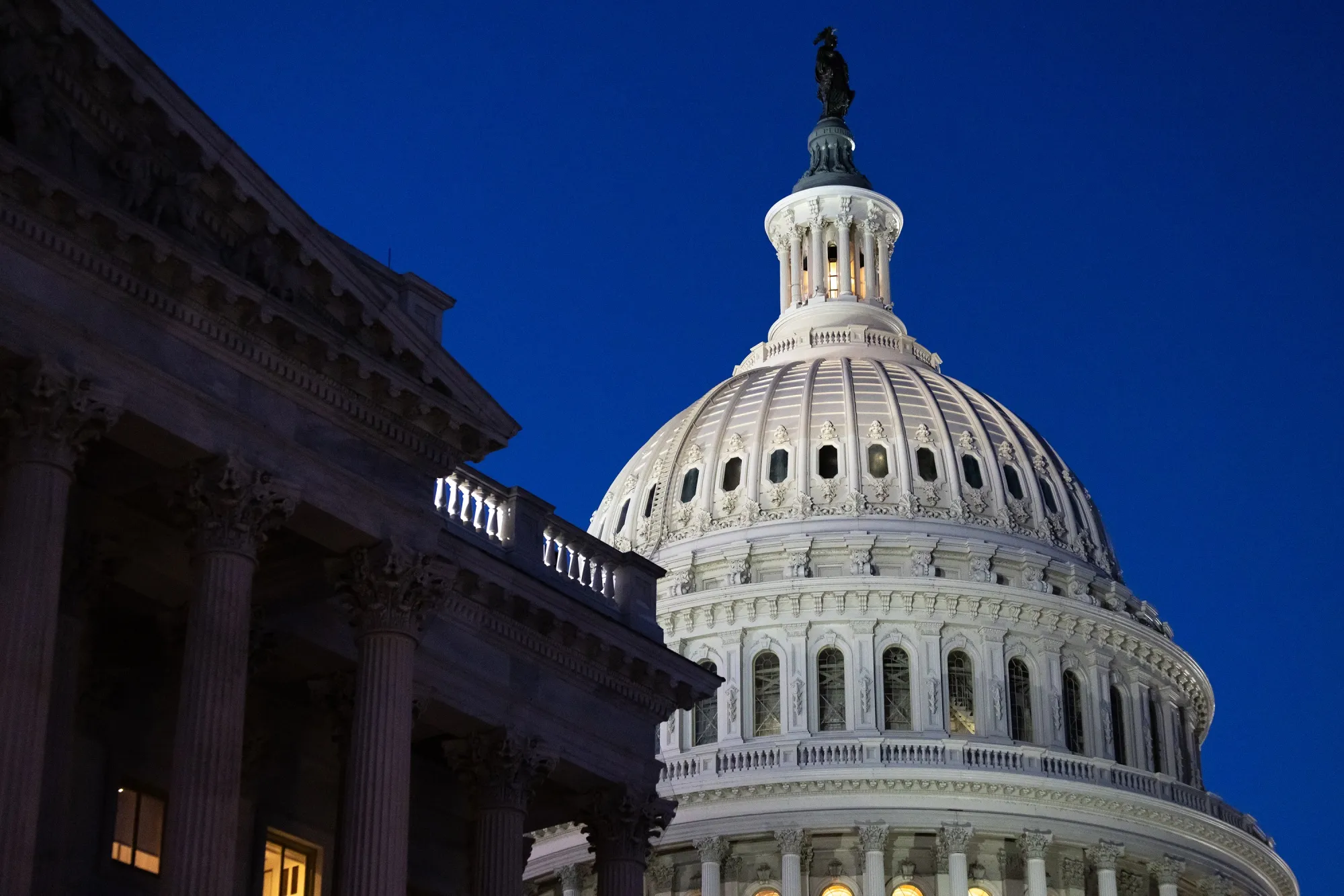 The Senate voted 75 to 22 on Friday evening to approve the package, negotiated by congressional leaders from both parties.&nbsp;