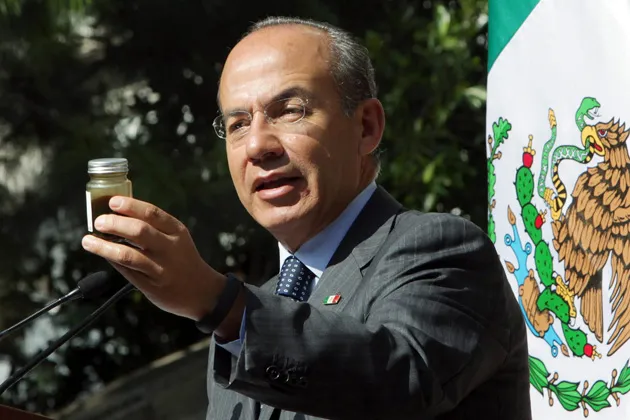 Mexican President Felipe Calderón
