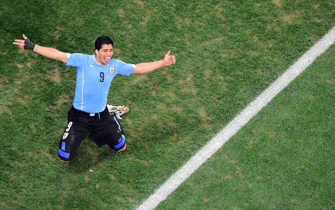 Uruguay Forward Luis Suarez