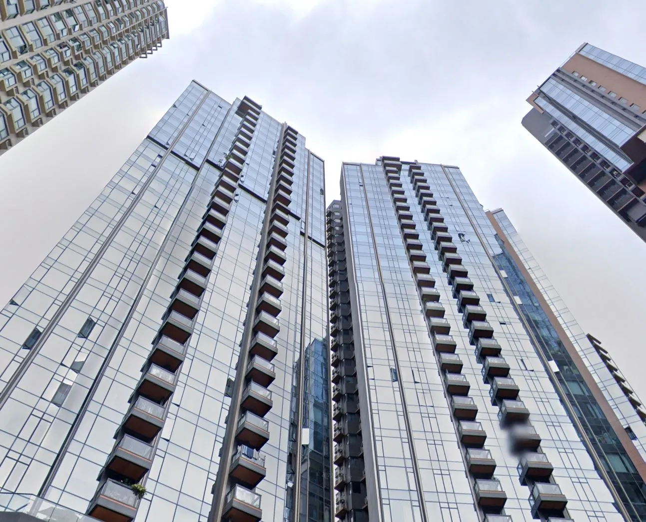 The Pavilia Hill complex in Hong Kong.