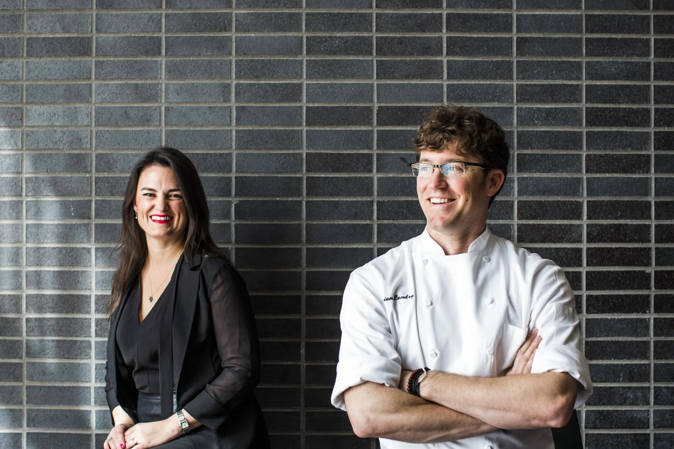 New Orleans&nbsp;food experts Emery Whalen&nbsp;(left) and Brian Landry.