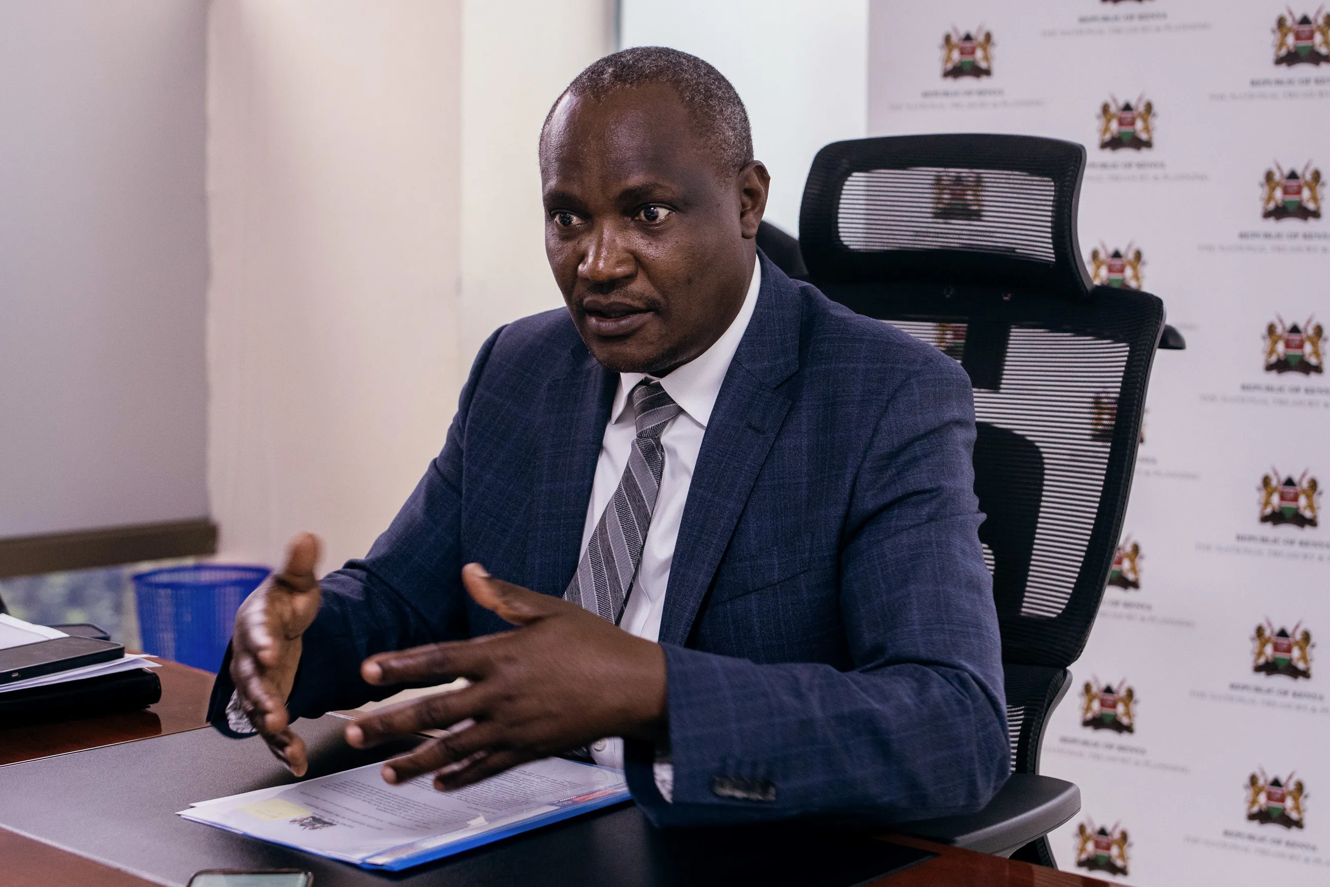 Kenya's Treasury Secretary John Mbadi