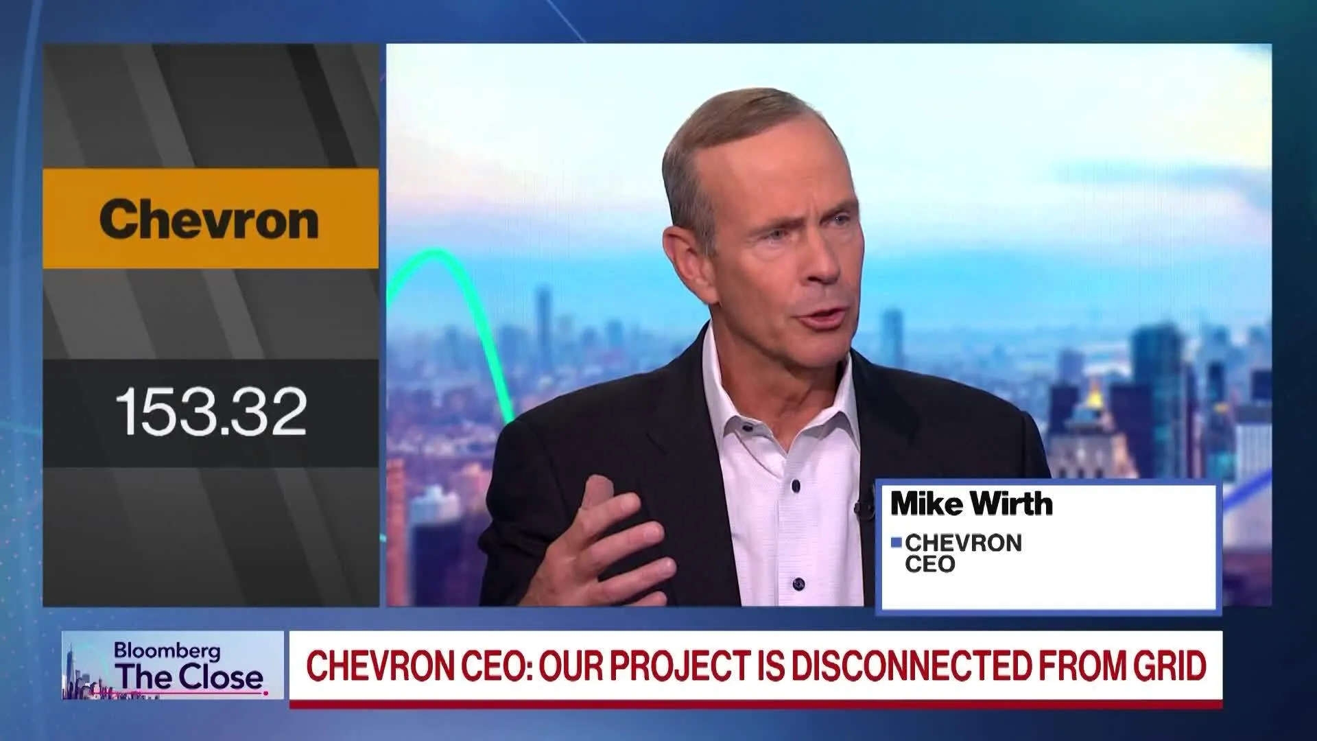Watch Pressure Will Stay On Oil Prices, Chevron CEO Says - Bloomberg