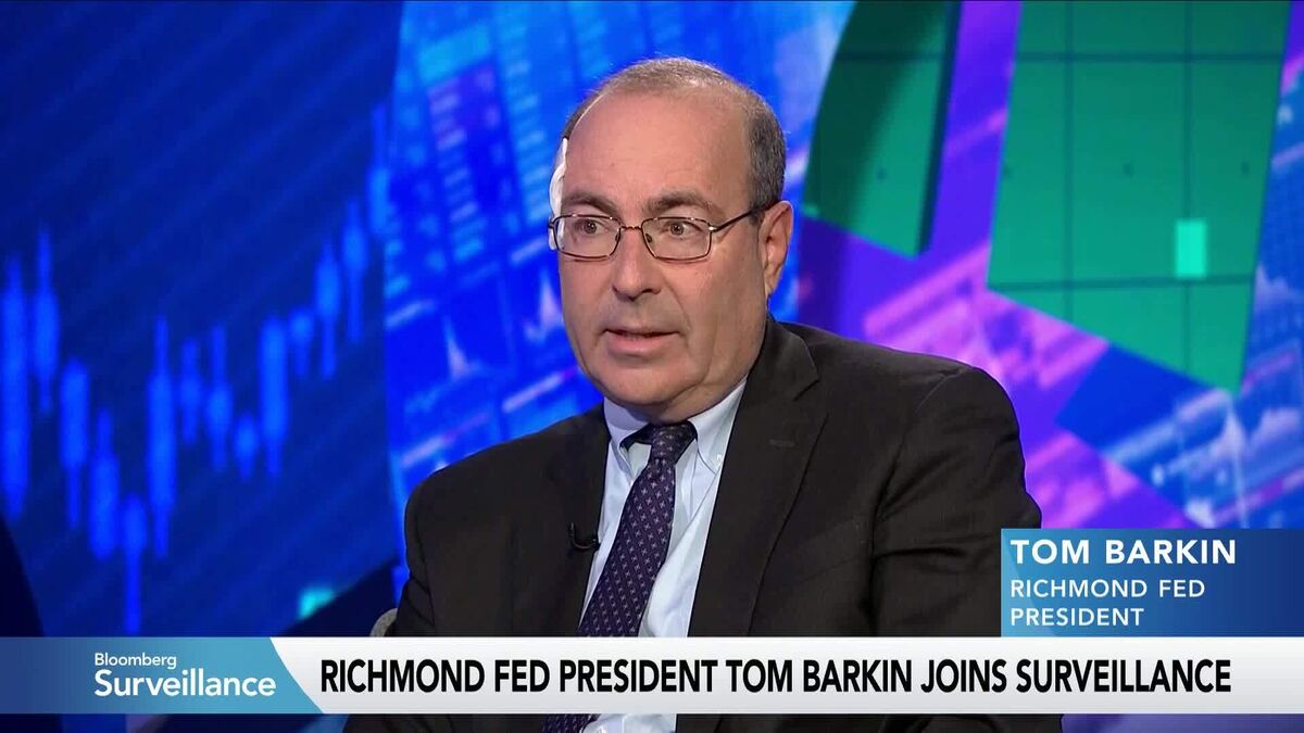 Fed’s Barkin on Eco Data Risks, Business Uncertainty, Neutral Rate