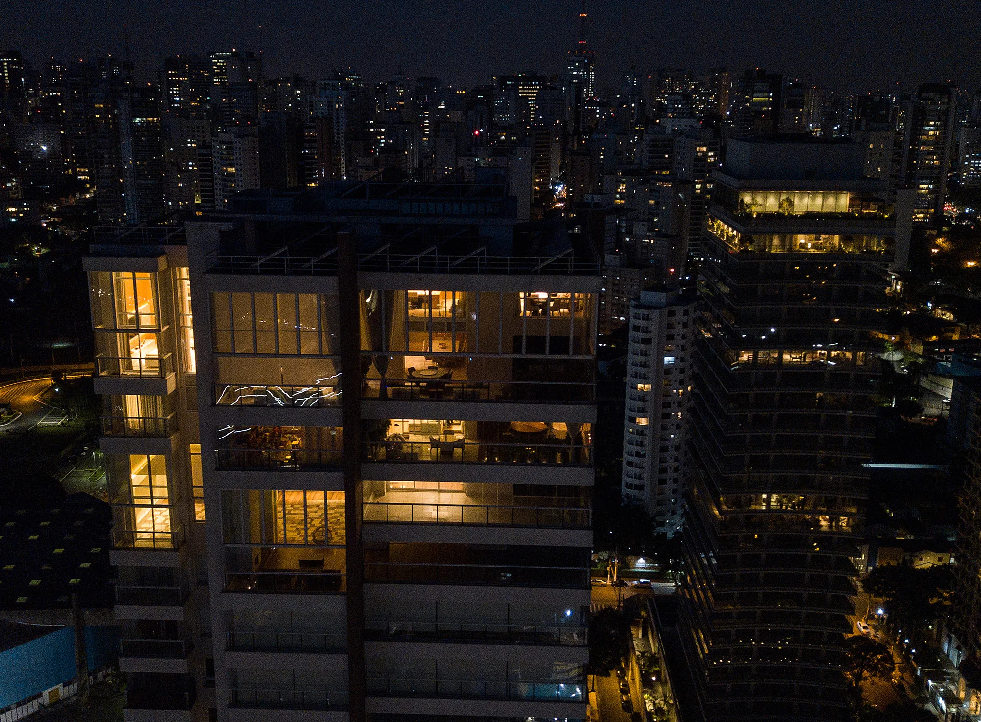 The Vila Nova Conceicao neighborhood in Sao Paulo.