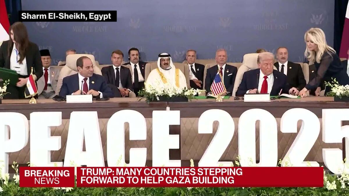 Trump Aims to Seize Momentum on Gaza Peace at Leaders Summit